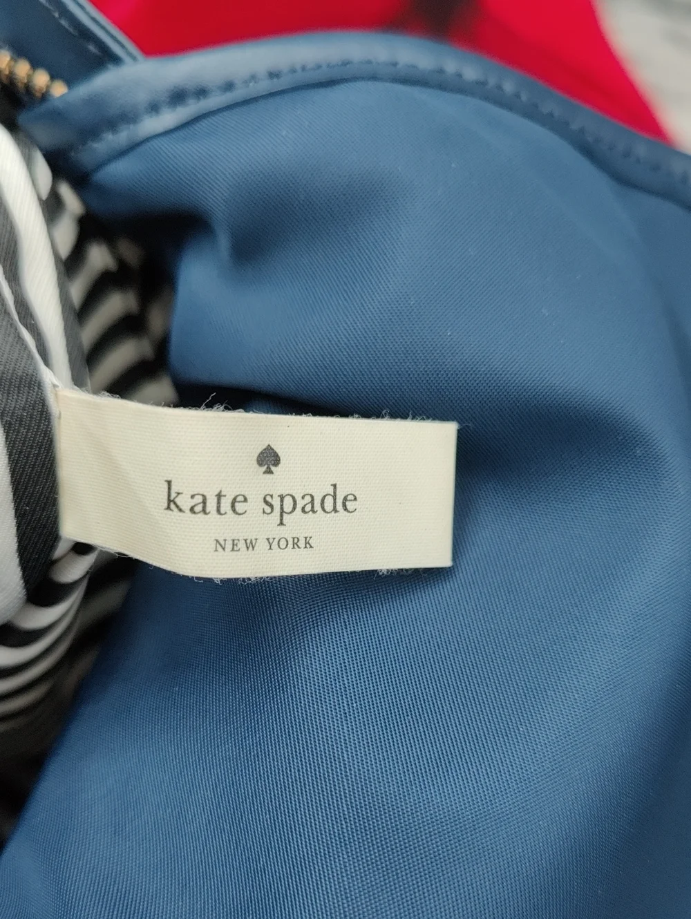 Kate Spade Leather Trim Crossbody
